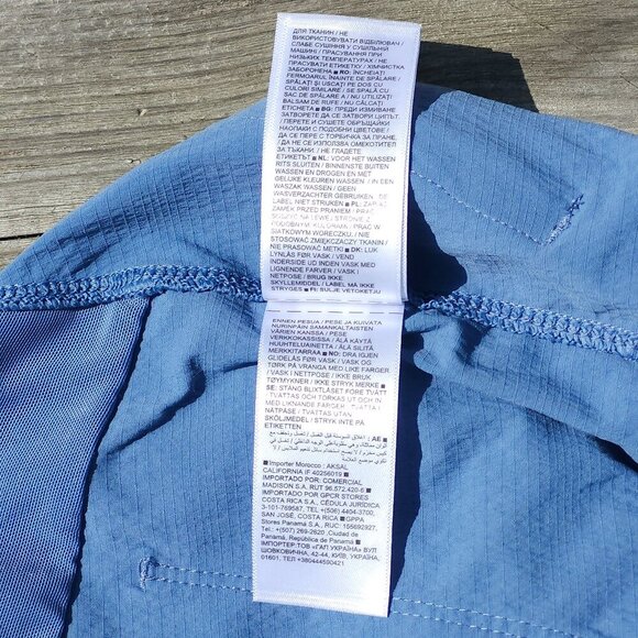 ATHLETA Trekkie Bermuda 2.0 Shorts Women's 6 Ripstop Lightweight Hiking Blue - Picture 6 of 11